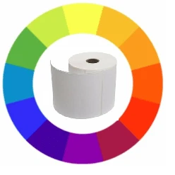 Jumbo 4" x 6" COLORED Direct Thermal Labels