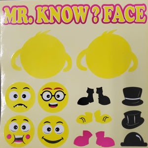 Mr. Know Face Stickers - 10 Sheets